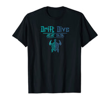 Load image into Gallery viewer, Scuba diving t shirt | Polynesian Sea Turtle for scuba diver
