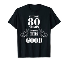 Load image into Gallery viewer, 80th Birthday Vintage Made in 1939 Gift ideas Man T shirt
