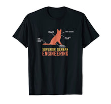 Load image into Gallery viewer, German Shepherd T-Shirt: Superior German Engineering

