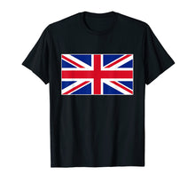 Load image into Gallery viewer, Flag United Kingdom T-Shirt Union Jack British Flags Top Tee
