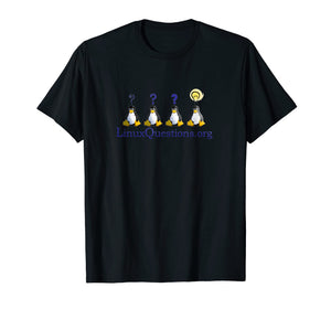 LinuxQuestions.org Logo on Front T-Shirt