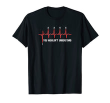 Load image into Gallery viewer, Motorcycle Shirt - Heartbeat Motorcycle Shirt - 1 Down 5 up
