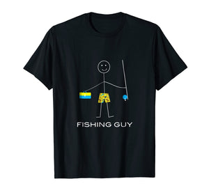 Funny Fishing T-Shirt for Men, Fishermen Gifts for Boys