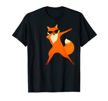 Load image into Gallery viewer, Funny Dabbing Fox With Sunglasses T-Shirt
