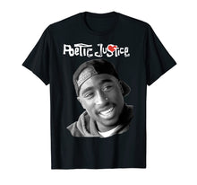 Load image into Gallery viewer, Poetic Justice Tupac Smiling Portrait T-Shirt
