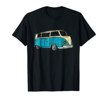 Load image into Gallery viewer, Surf Van Beach Hippie Style Touring Van T-Shirt
