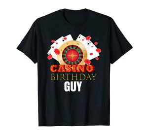 Mens Casino Birthday Guy Party Shirt Outfit Gift Idea For Him