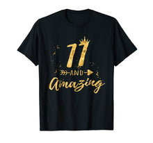 Load image into Gallery viewer, 11th Birthday Shirt for Girl, 11 and Amazing Gifts T-Shirt
