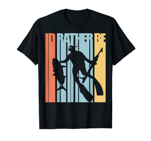 Spearfishing T Shirt Freediving T-Shirt Free Diving Tee