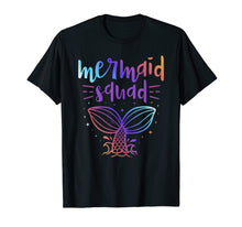 Load image into Gallery viewer, Mermaid Squad Matching Birthday Party T-Shirt
