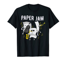 Load image into Gallery viewer, Funny Office Paper Music Jam Pun T-Shirt Cute Tee
