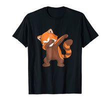 Load image into Gallery viewer, Red Panda Dabbing T-Shirt Dab for Live Tee I Panda Lovers
