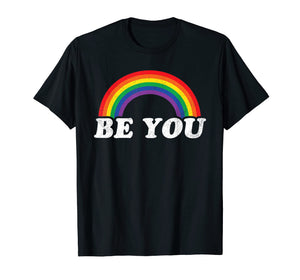 Gay Pride Rainbow LGBT Gift Top T-Shirt