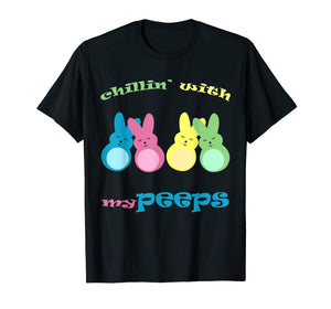 Chillin with my Peeps T-Shirt boys kids