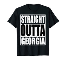 Load image into Gallery viewer, Cool Straight Outta Georgia Novelty T-shirt
