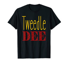 Load image into Gallery viewer, Tweedle Dee T-Shirt Halloween Costume Tee
