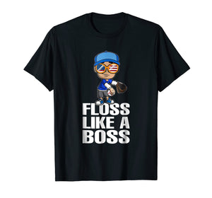 Floss Like A Boss Baseball Flossing T-Shirt for men, women