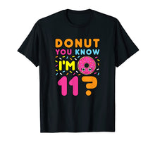 Load image into Gallery viewer, Donut Shirt - 11th Birthday
