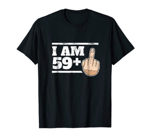 Milestone 60th Birthday - Gag Bday Joke Gift Idea: 59+1