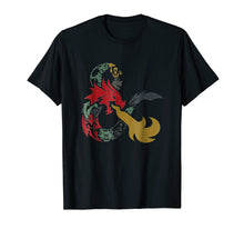 Load image into Gallery viewer, Dragon Fire In The Dungeons T Shirt Dragon Angry
