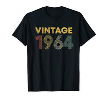 Load image into Gallery viewer, 55th Birthday Gift Idea Vintage 1964 T-Shirt Men Women
