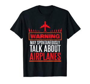 Funny Pilot Shirt May Talk about Airplanes