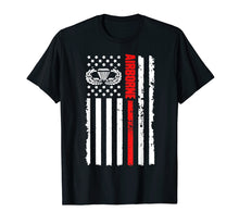 Load image into Gallery viewer, Airborne Shirt American Airborne Flag T-shirt
