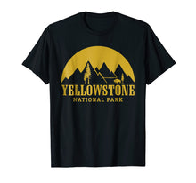 Load image into Gallery viewer, Yellowstone National Park T-Shirt | Outdoor Camping Hiking
