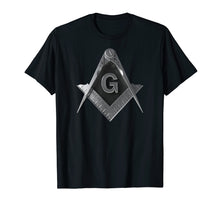 Load image into Gallery viewer, Masonic Shirt Square Compass Freemason T-Shirt
