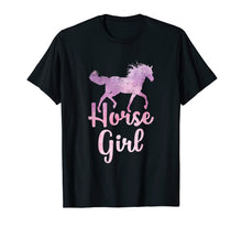 Load image into Gallery viewer, Horse Girl T Shirt Equestrian Horseback Riding Gift
