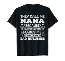 Load image into Gallery viewer, Funny Family Nana T-Shirt Womens Gifts Mother's Day
