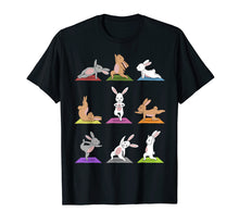 Load image into Gallery viewer, Bunny Yoga T-Shirt Funny Rabbits In Yoga Poses Sports Tee
