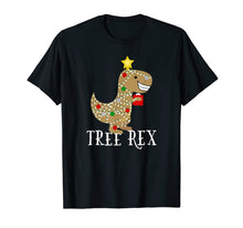 Load image into Gallery viewer, Tree Rex Shirt Dinosaur T-Rex Christmas Tree Shirt Gift
