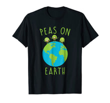 Load image into Gallery viewer, Funny Shirts Peas On Earth Tees Peace Men Women Kids Gifts
