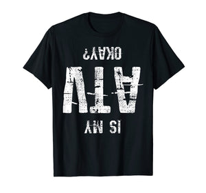 ATV T-Shirt Quad Tshirt Funny Vintage Gift Tee
