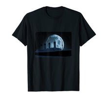 Load image into Gallery viewer, Titanic Sailing Ship 1912 Cruise Night Moon Ship T-Shirt
