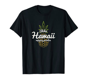 Hawaii Enjoying Paradise Pineapple T Shirt Men Women Gift