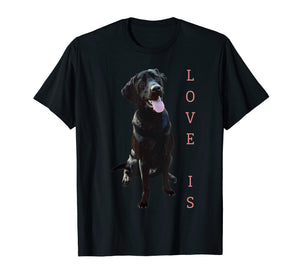 Labrador Retriever Shirt Women Men Kids Black Lab Dog Mom