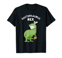 Load image into Gallery viewer, Eastersaurus Rex T-Shirt Easter Easter Bunny Dinosaur Shirt
