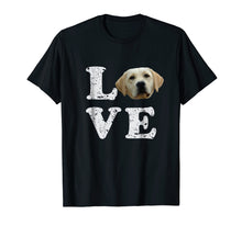 Load image into Gallery viewer, I Love My Yellow Lab T-Shirt | Labrador Retriever Dog Tee
