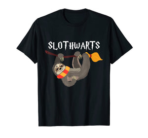 Harry Cute Sloth, Slothwarts Potter T-shirt