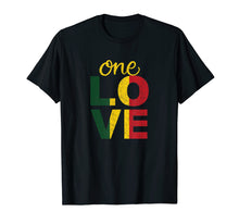Load image into Gallery viewer, One Love Jamaican T Shirt Rasta Reggae
