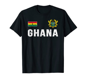 Ghana T-shirt Ghanaian Flag Souvenir Gift