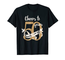 Load image into Gallery viewer, 50th Wedding Anniversary T-Shirt Gift For Couples
