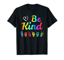 Load image into Gallery viewer, Be Kind Love ASL Sign Language Nonverbal Teacher Student
