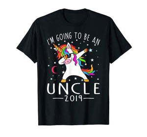 I'm Going To Be An Uncle 2019 Unicorn T-Shirt