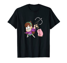 Load image into Gallery viewer, Mabel and Waddles Grappling Hook Mystery of Gravity T-Shirt
