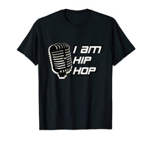 Load image into Gallery viewer, Hip Hop Microphone and Music T-Shirt
