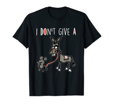 Load image into Gallery viewer, I DON'T GIVE A RAT ASS MOUSE WALKING DONKEY TSHIRT
