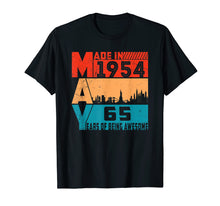 Load image into Gallery viewer, Made in May 1954 - 65th Birthday T-Shirt 65 years old Gift
